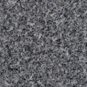 Granite Grey Galaxy countertop: Close-up of speckled grey granite with subtle white and black flecks.