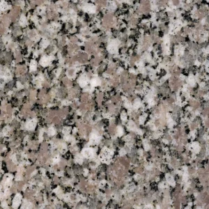 Granite Grey Galaxy countertop: Close-up of polished granite with grey, pink, and black flecks.
