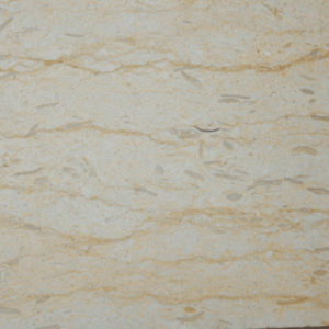 Marble Filleto: Elegant beige marble slab with subtle veining and warm, golden tones.